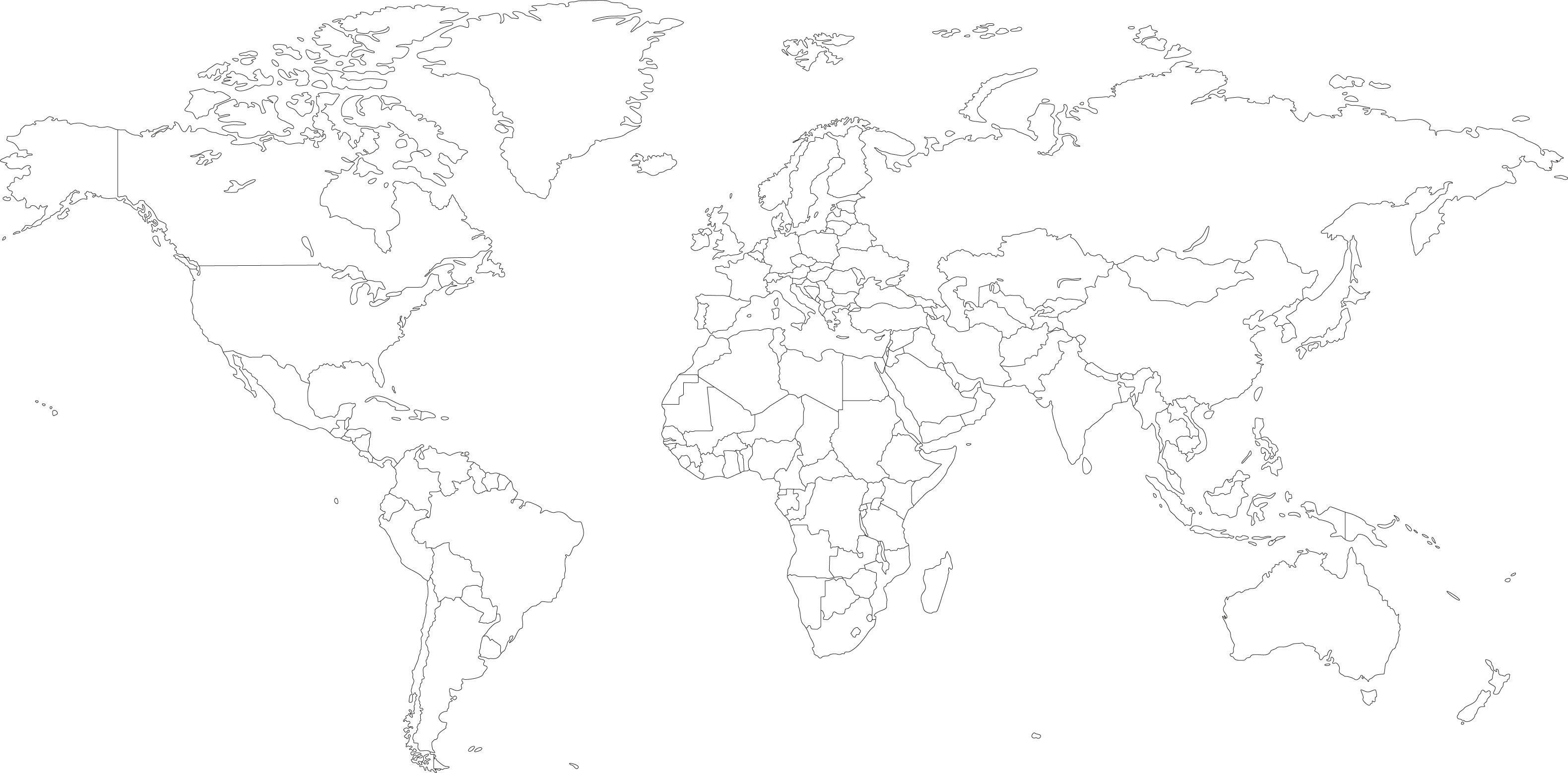 Mapa Mundi Para Imprimir Sin Nombres Kulturaupice