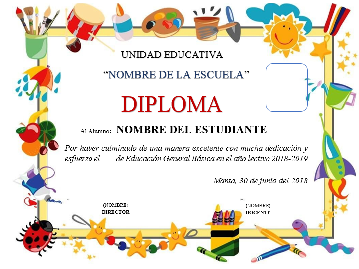 Plantillas De Diplomas Para Editar E Imprimir Gratis En Pdf Y Word 09c